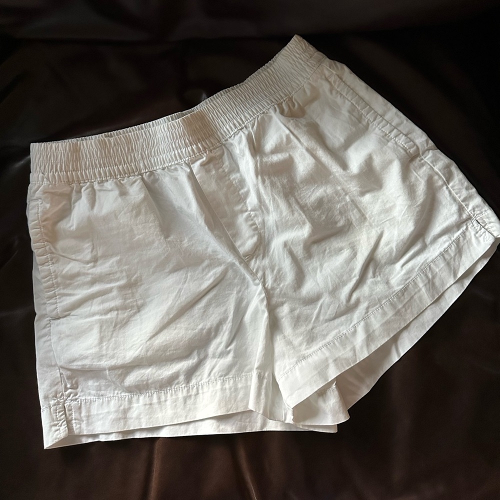 Free Assembly White Organic Cotton Shorts